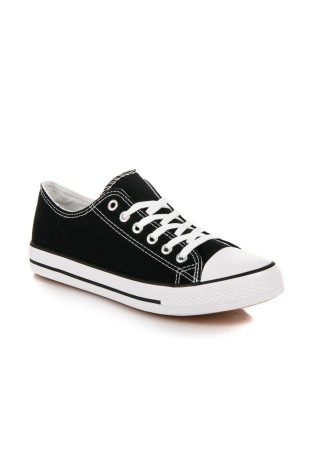 CONVERSE stiliaus juodi bateliai-XL03B/W