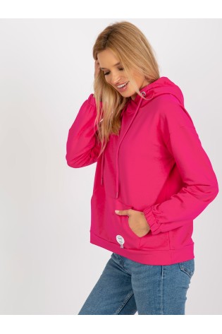 Rožinis patogus stilingas džemperis-RV-BL-8655.00P