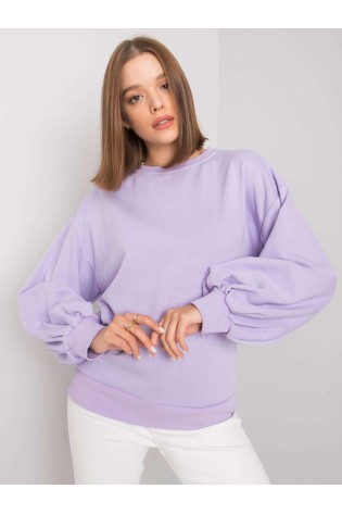 Šviesiai violetinis džemperis su plačiomis rankovėmis Ex Moda-TV_EM-BL-625.90
