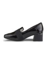 Elegantiški juodi lakuotos odos batai moterims-230033B-LA