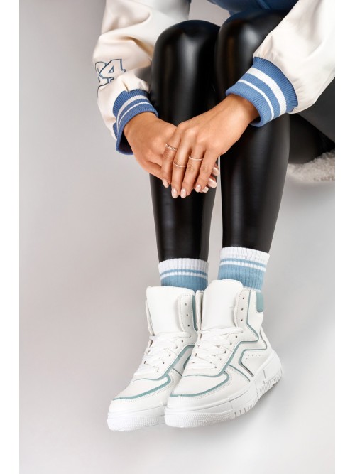 Moteriški balti sportinio stiliaus batai-A88-108-5W/GR