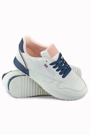 Patogūs sneakers stiliaus laisvalaikio batai moterims-BK939-6W/BL