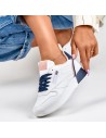 Patogūs sneakers stiliaus laisvalaikio batai moterims-BK939-6W/BL