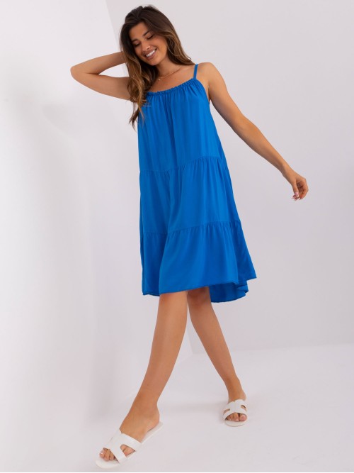 Mėlyna vasariška lengva patogi suknelė-TW-SK-BI-2006.16