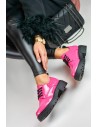 Rožinės spalvos platforminiai batai-210005P-LA