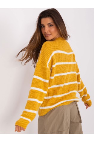 Geltonas megztinis moterims-BA-SW-8025.38P
