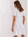 Balta lengva patogi suknelė-DHJ-SK-3725.07X