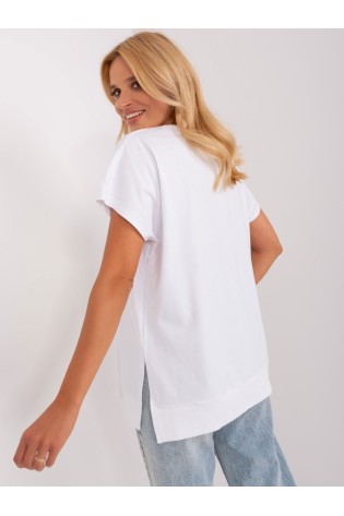 Balti marškinėliai su spauda-RV-BZ-8859.99