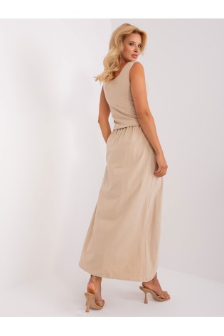 Stilinga smėlio spalvos suknelė-EM-SK-820.06