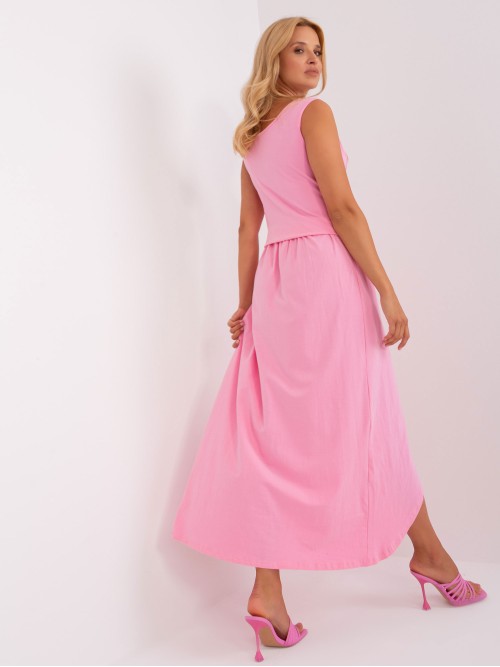 Stilinga rožinė suknelė-EM-SK-820.06