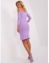 Violetinė prigludusi suknelė-EM-SK-HW-20-316.30