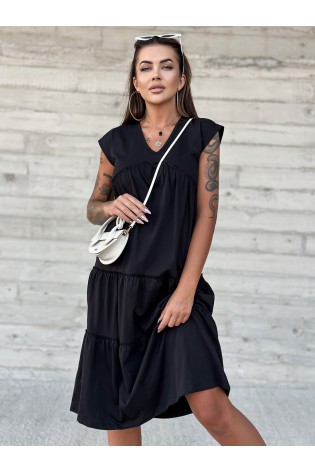Stilinga patogi juoda suknelė-TW-SK-2206.04P