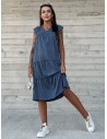 Stilinga patogi laisva mėlyna suknelė\n-TW-SK-2206.04P