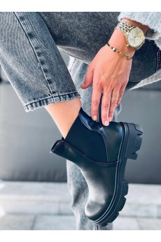 Moteriški juodi batai FINN BLACK-KB RQ370