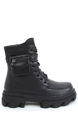Juodi auliniai batai su pašiltinimu TRYMO BLACK-KB RB62P