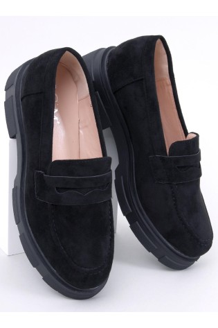 Stilingi zomšiniai batai JAYNE BLACK-KB 33358