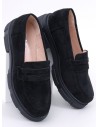 Stilingi zomšiniai batai JAYNE BLACK-KB 77-377