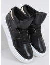 Juodos odos stilingi batai ERVA BLACK-KB 34097