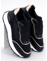 Klasikiniai sportiniai batai moterims BRELAND BLACK-KB WH2111