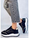 Klasikiniai sportiniai batai moterims BRELAND BLACK-KB 34192