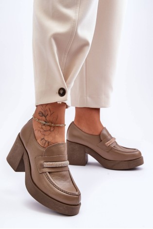 Aukštos kokybės stilingi natūralios odos batai-20157 V. FANGO