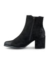 Klasikiniai juodi zomšiniai batai-260038B-SU