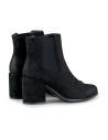 Klasikiniai juodi zomšiniai batai-260038B-SU