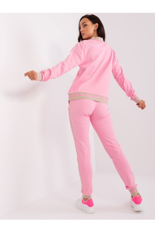 Rožinis patogus laisvalaikio kostiumas-RV-KMPL-7785.91P