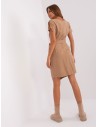 Karamelės spalvos stilinga suknelė-CHA-SK-9008.40P