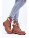 Moteriški odiniai batai su pašiltinimu-9501-PA PINK