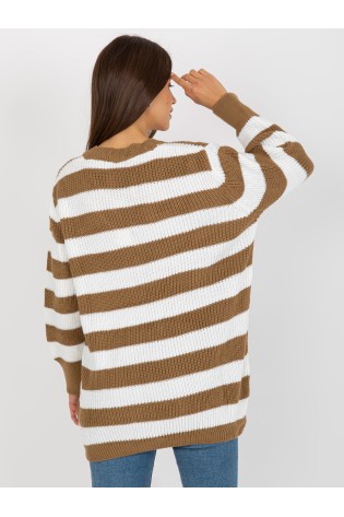 Dryžuotas megztinis moterims-LC-SW-8030.29P