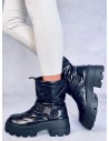 Moteriški žieminiai batai BISSET BLACK-KB 35819