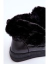 Šilti žieminiai moteriški batai-22SN26-5003 BLACK
