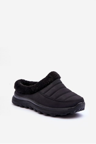 Įsispiriami šilti juodi batai-23SN26-6565 BLACK