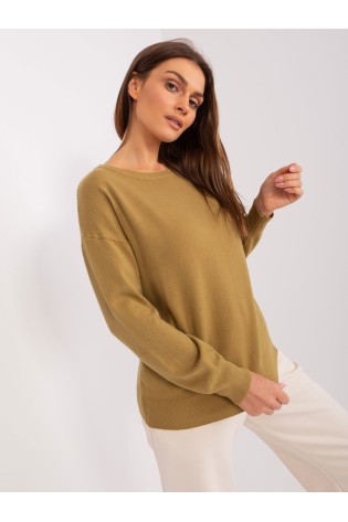 Klasikinis moteriškas megztinis-AT-SW-2325.95P