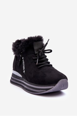 Sportinio stiliaus šilti batai su platforma-21-Q99 BLACK