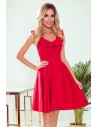 Raudona suknelė Numoco 307-1-TV_143052