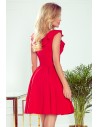 Raudona suknelė Numoco 307-1-TV_143052