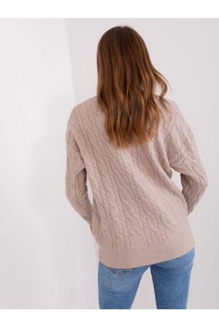 Praktiškas patogus moteriškas megztinis-AT-SW-2335.27
