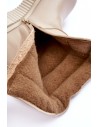 Švelnios smėlio spalvos natūralios odos batai-60416 V.TAUPE