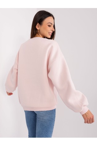 Rausvas moteriškas jaukus džemperis-EM-BL-617-10.71