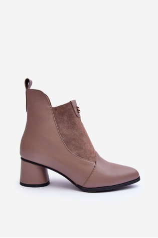 Elegantiški rudi moteriški aukštos kokybės batai-MR870-96 BEIGE