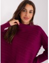 Moteriškas megztinis aukšta apykakle