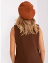 Ruda moteriška kepurė - beretė-AT-CZ-231305.82P