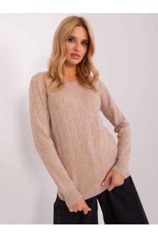 Klasikinis moteriškas megztinis-AT-SW-232901.25X