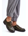 Moteriški odiniai suvarstomi batai-58174 DK.GN C.ZIELONY