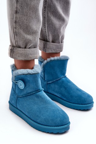 Mėlyni šilti žieminiai batai-VL200P BLUE