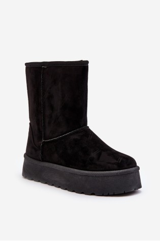 Emu stiliaus žieminiai batai-VL223P BLACK