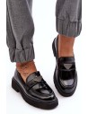 Juodi stilingi batai moterims-A709 BLACK