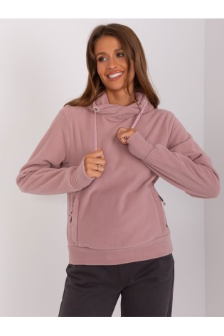 Šiltas rožinis fliso džemperis-D20005M02627A2